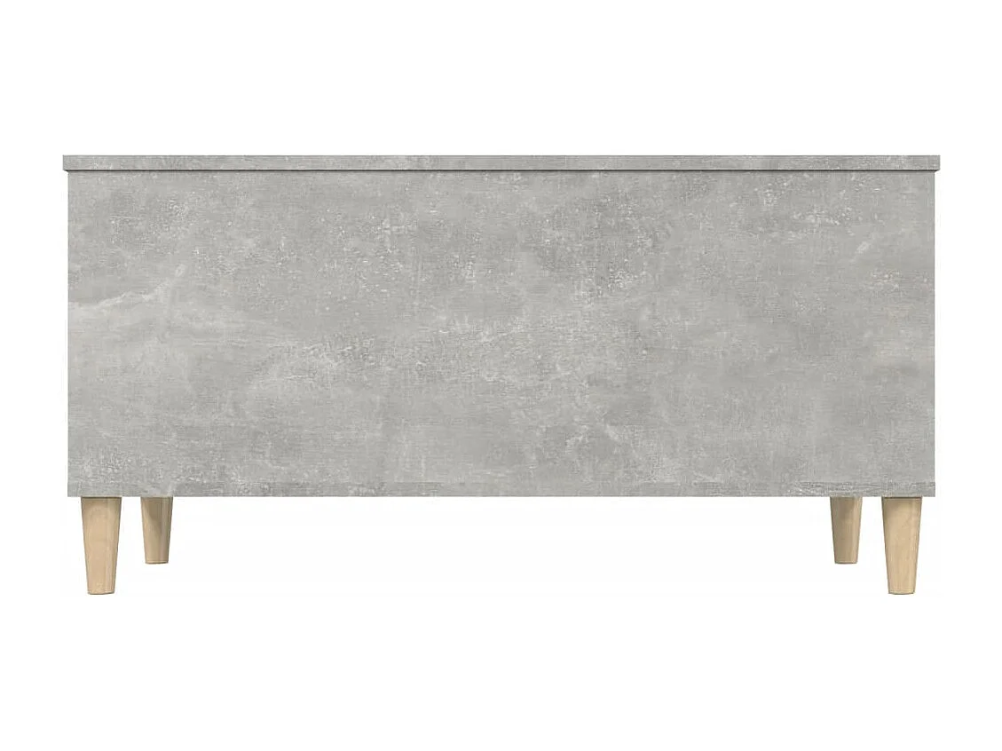 Table basse Gris béton 90x44,5x45 cm Bois d'ingénierie