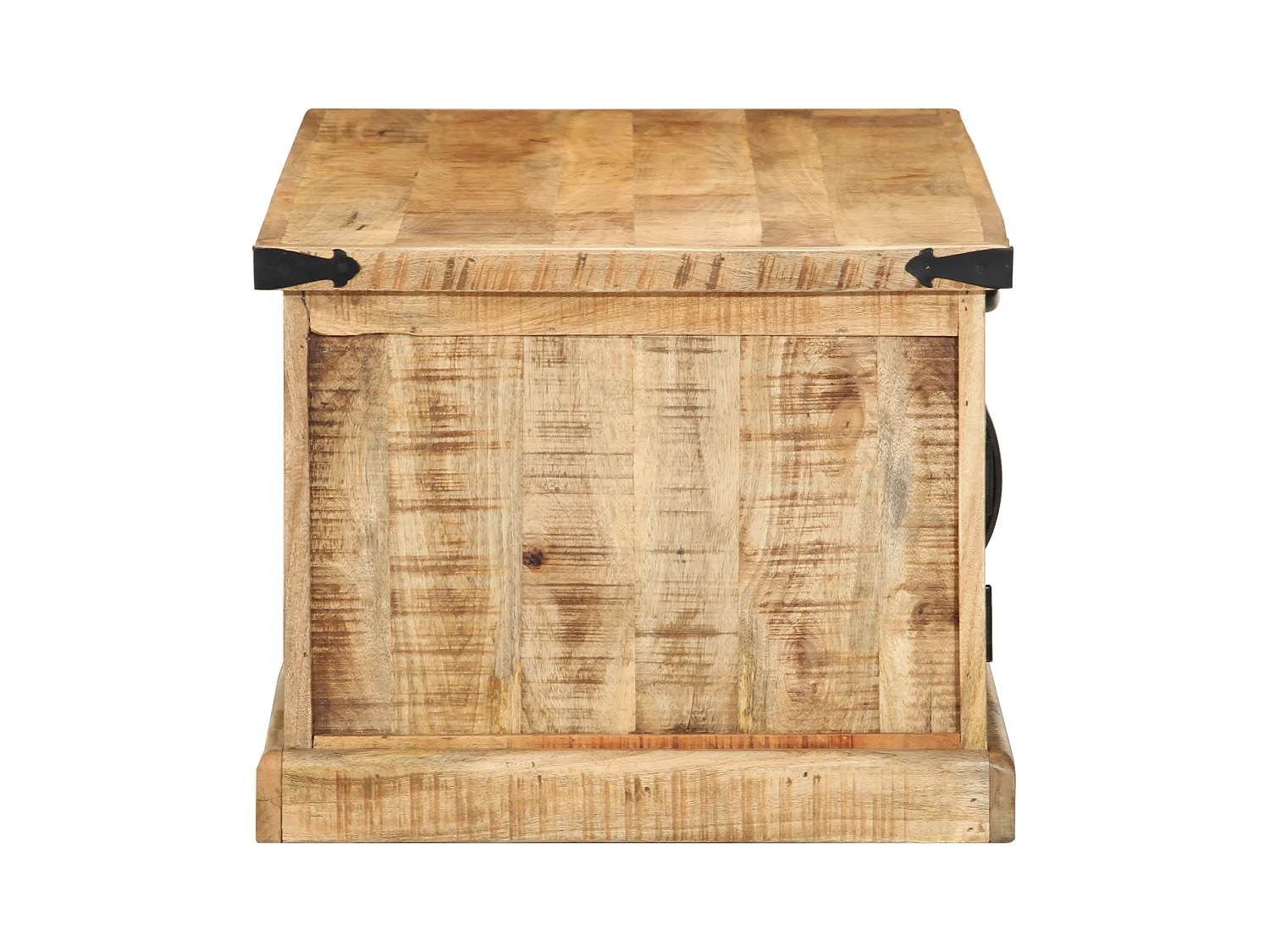 Table Basse 90x50x40 cm Bois Massif Bois de Mangue Brut