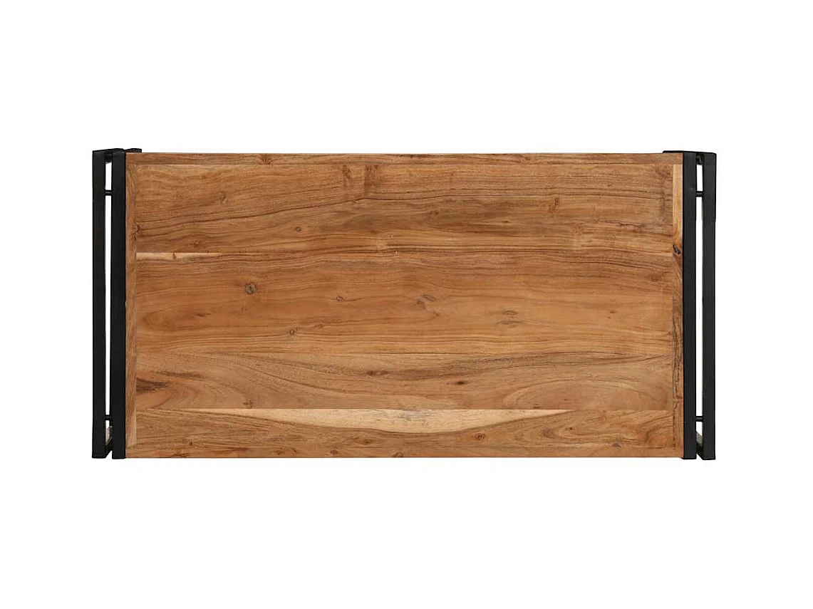 Couchtisch 100x50x35 cm massives Akazienholz