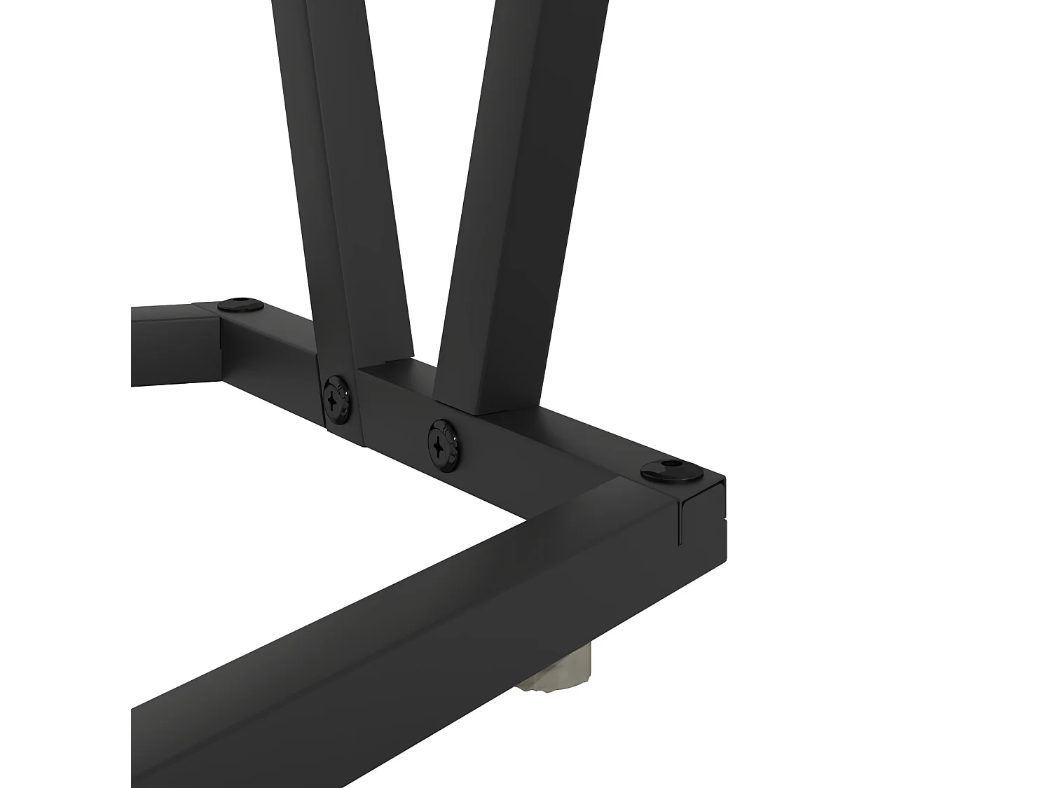 Table Basse Grey Sonoma - 80x40x40.5 cm, Fabriquée en Bois d'Ingénierie et Métal