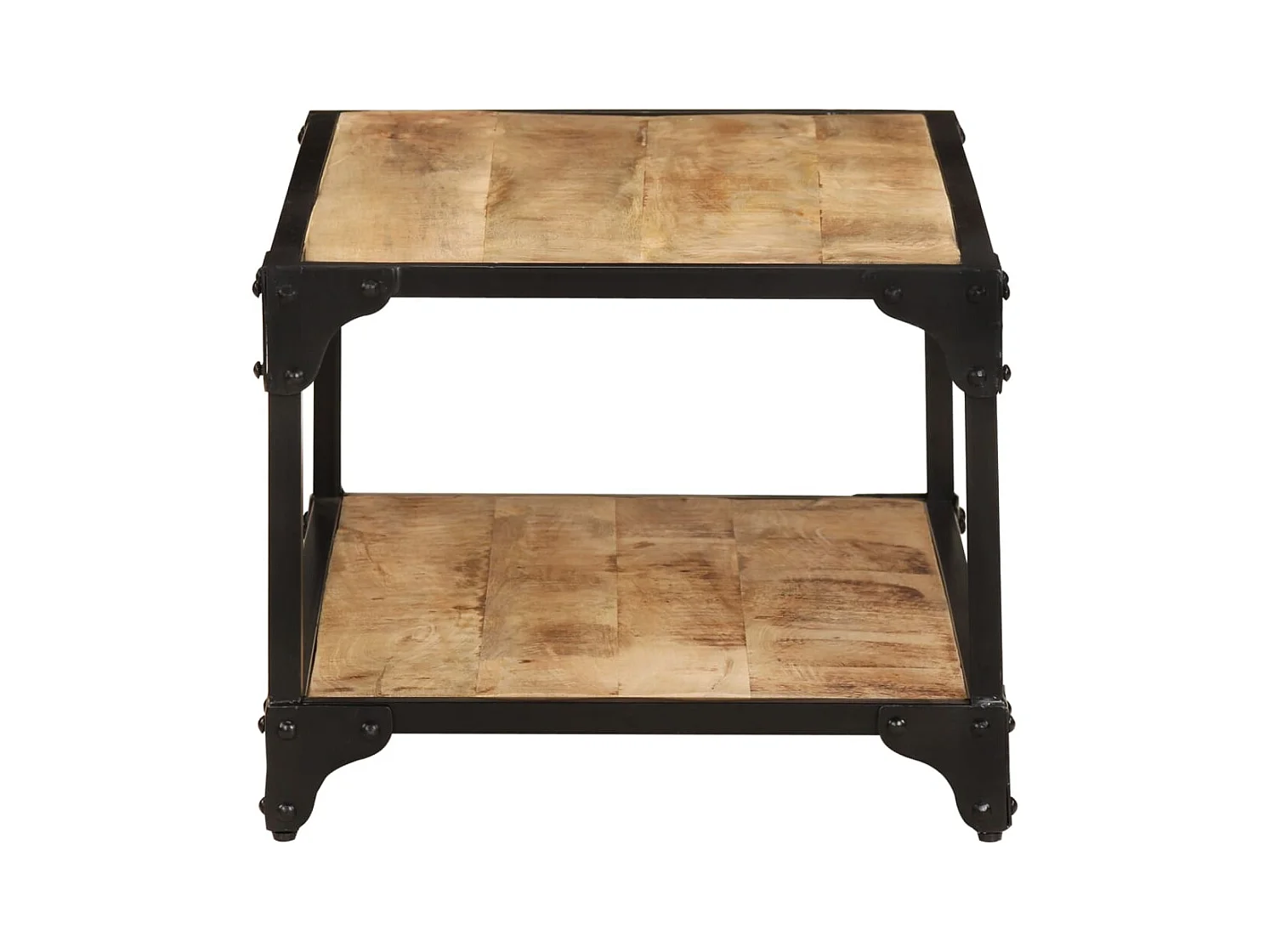 Table basse 90x45x35 cm Bois de manguier massif brut