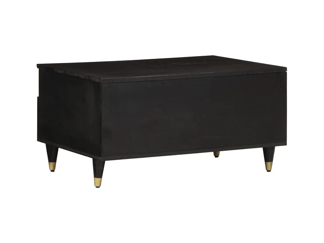 Table basse 80x54x40 cm bois de manguier massif