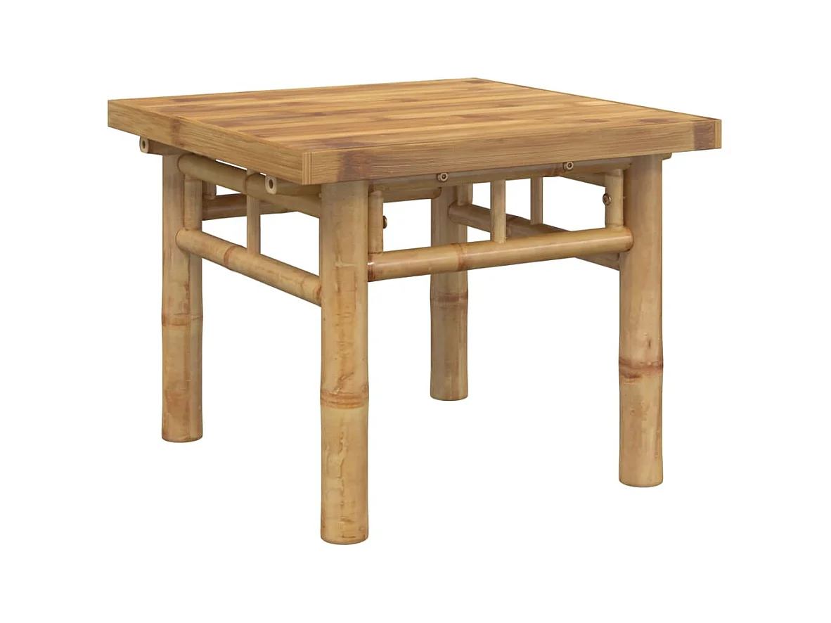 Table basse 45x45x35 cm bambou