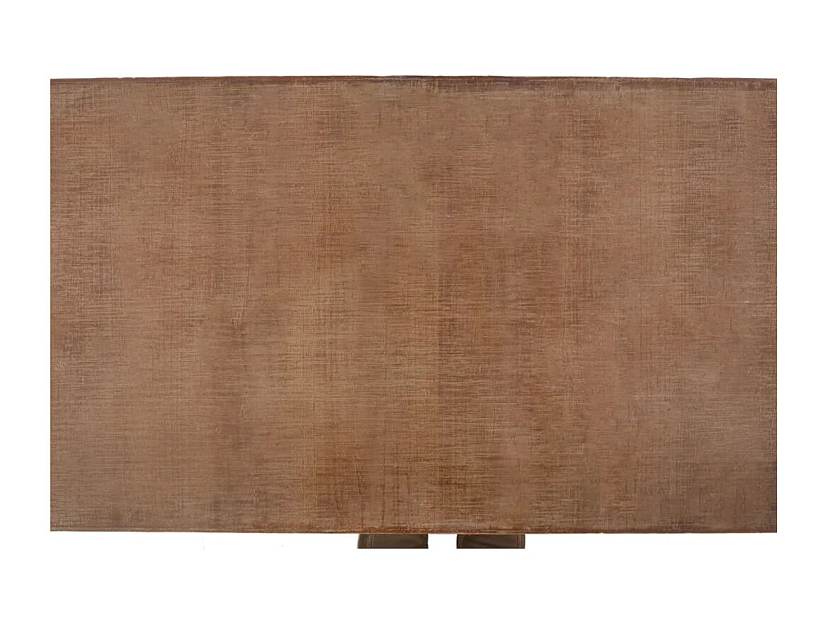 Tavolino da caffè in legno massello di abete 91x51x38 cm Marrone