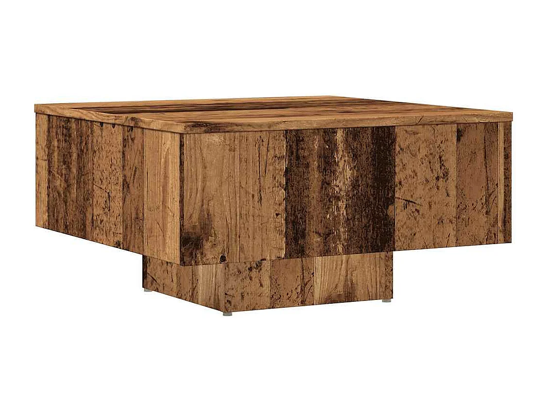 Couchtisch Altholz 60x60x31,5 cm Holzwerkstoff