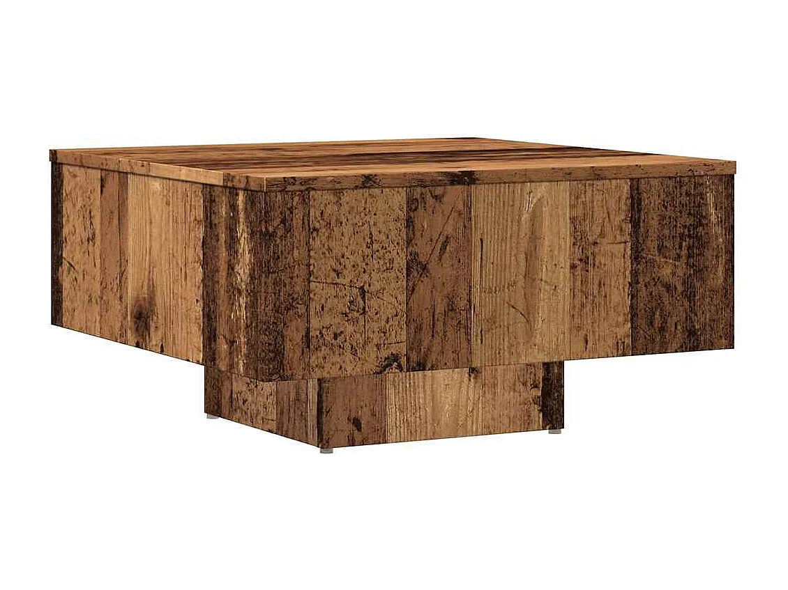 Couchtisch Altholz 60x60x31,5 cm Holzwerkstoff