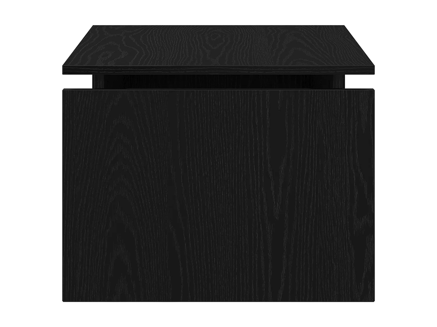 Table basse Chêne noir 68x38x50 cm Bois reconstitué