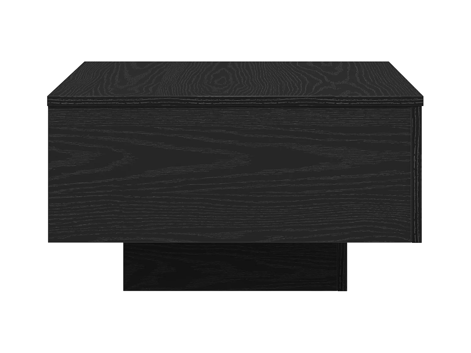 Table basse Noir 55x55x31 cm en bois