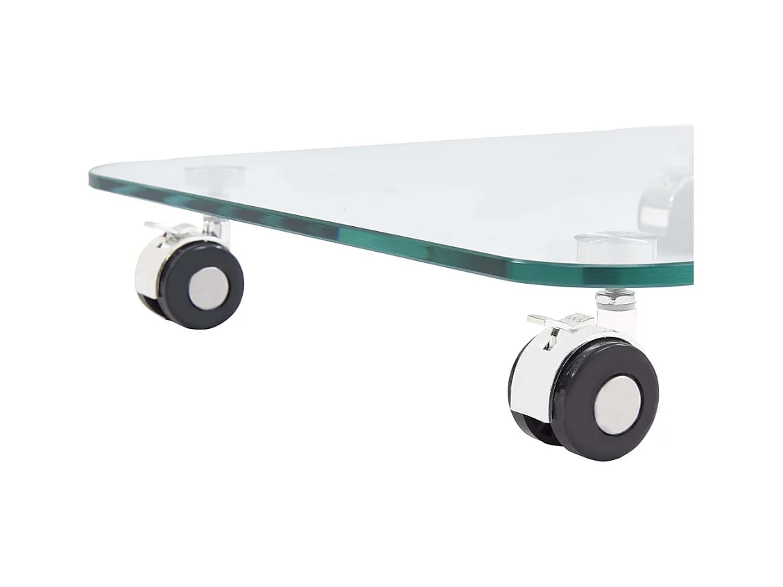 Table basse 45x40x63 cm Verre trempé