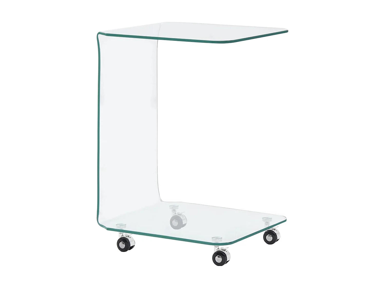 Salontafel 45x40x63 cm Gehard glas
