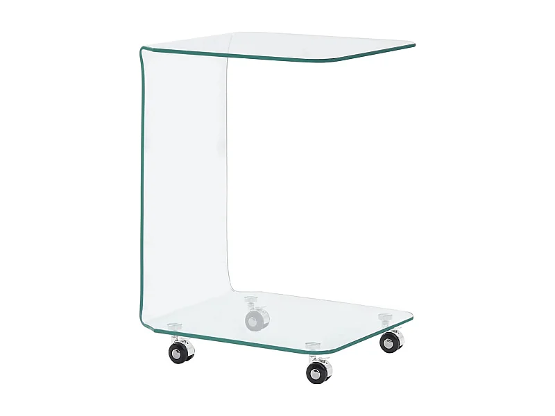 Salontafel 45x40x63 cm Gehard glas