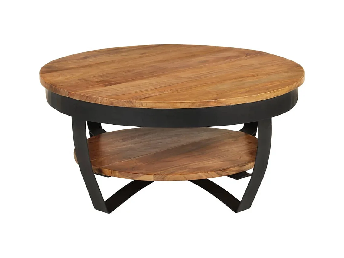 Table basse 65x65x32 cm Bois d'acacia solide