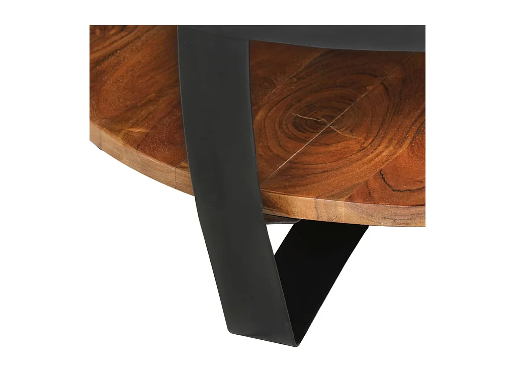 Table basse 65x65x32 cm Bois d'acacia solide