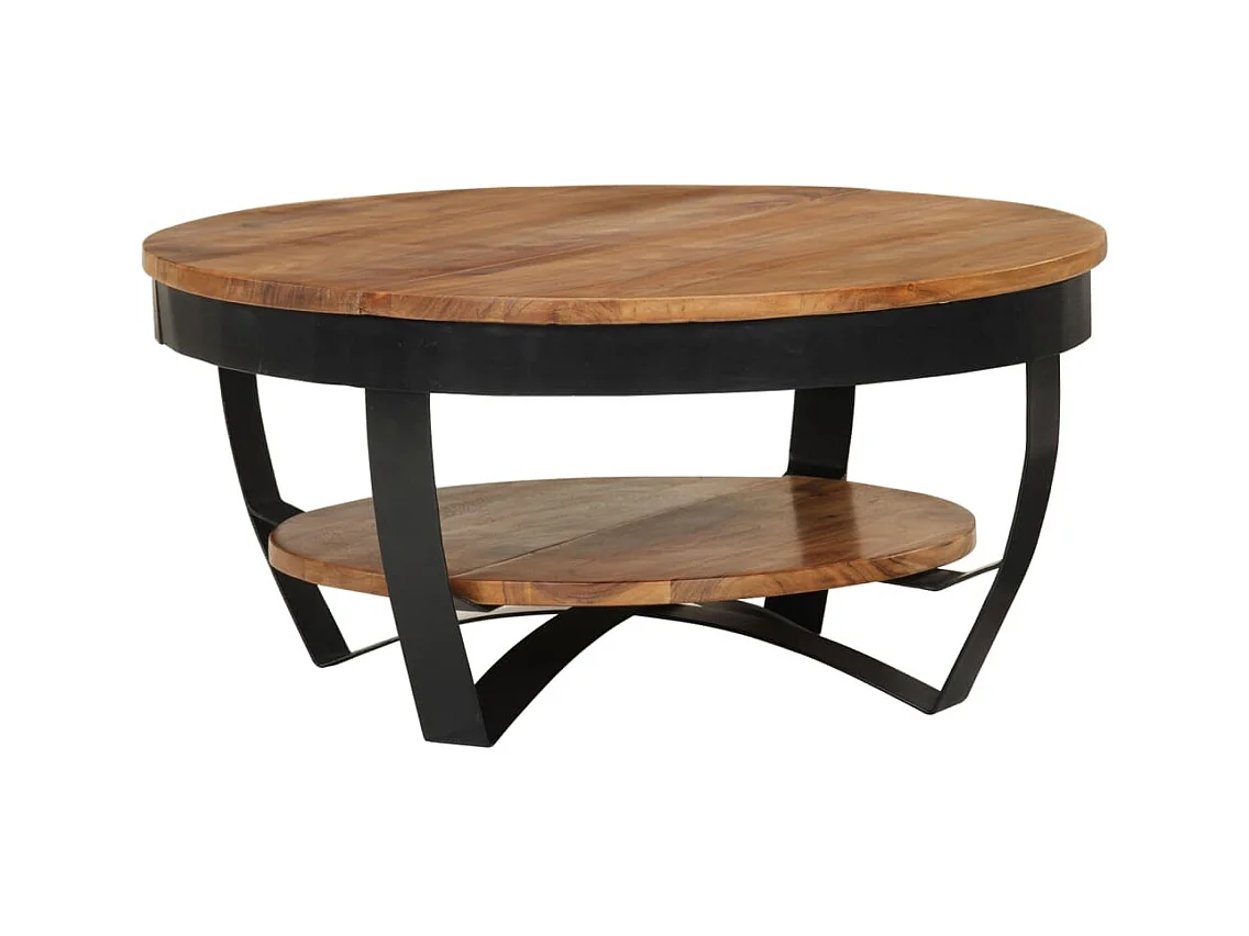 Table basse 65x65x32 cm Bois d'acacia solide