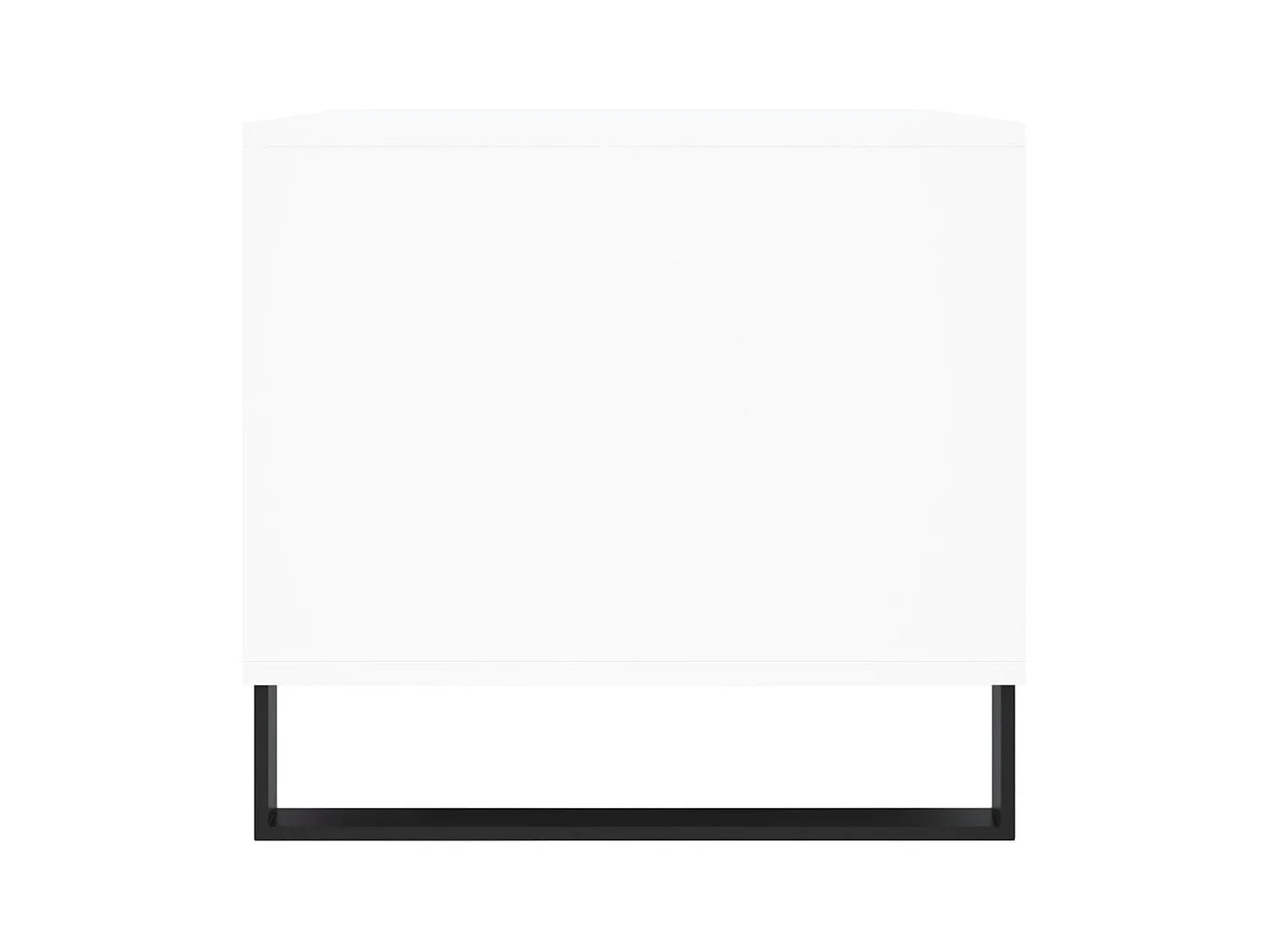 Table basse Blanc 90x49x45 cm Bois d'ingénierie