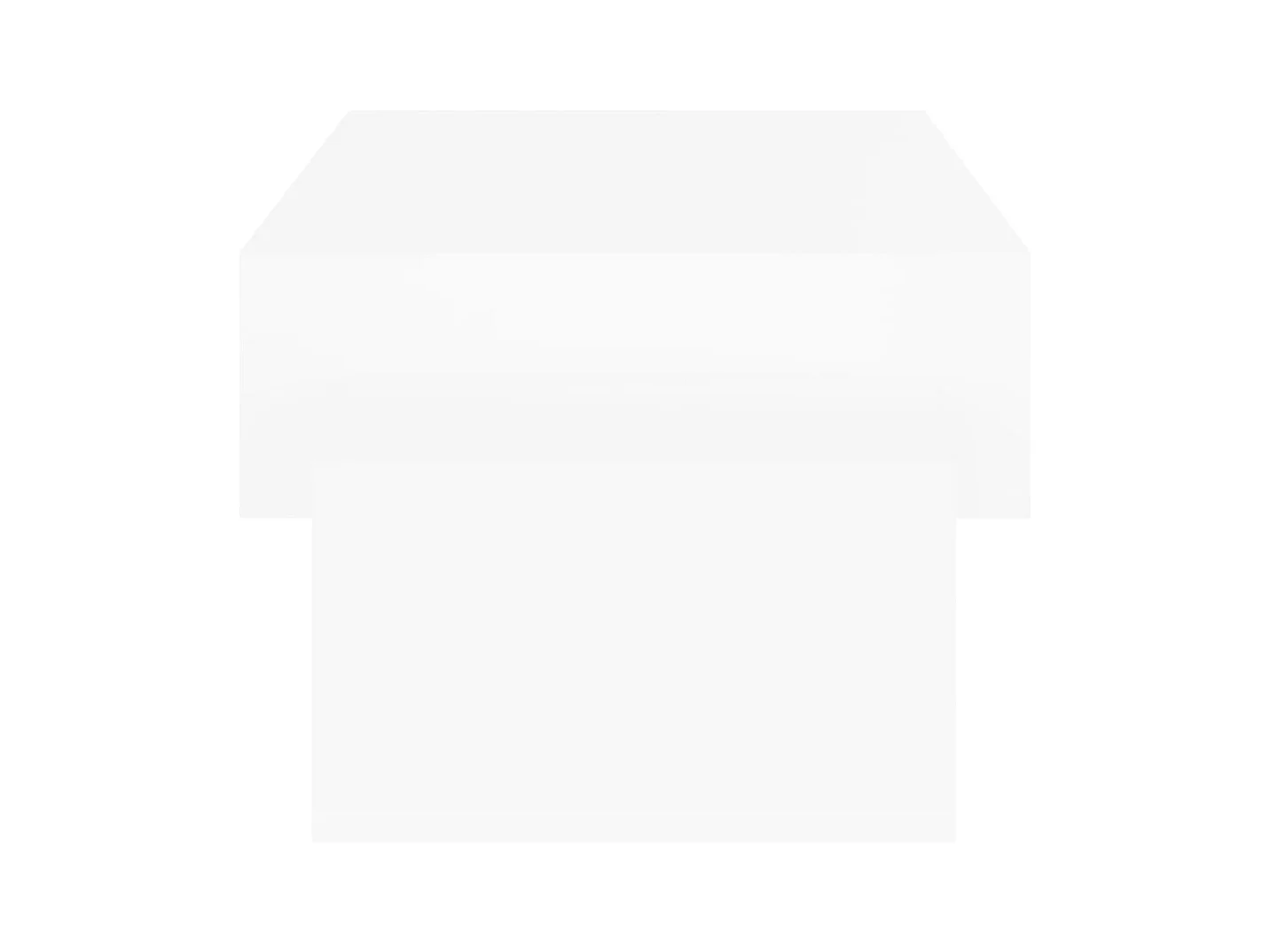 Table basse Blanc 105x55x32 cm Bois d’ingénierie