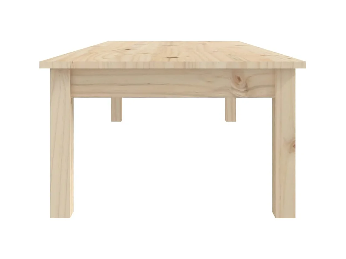 Tavolino da caffè 110x50x30 cm Legno massello di pino