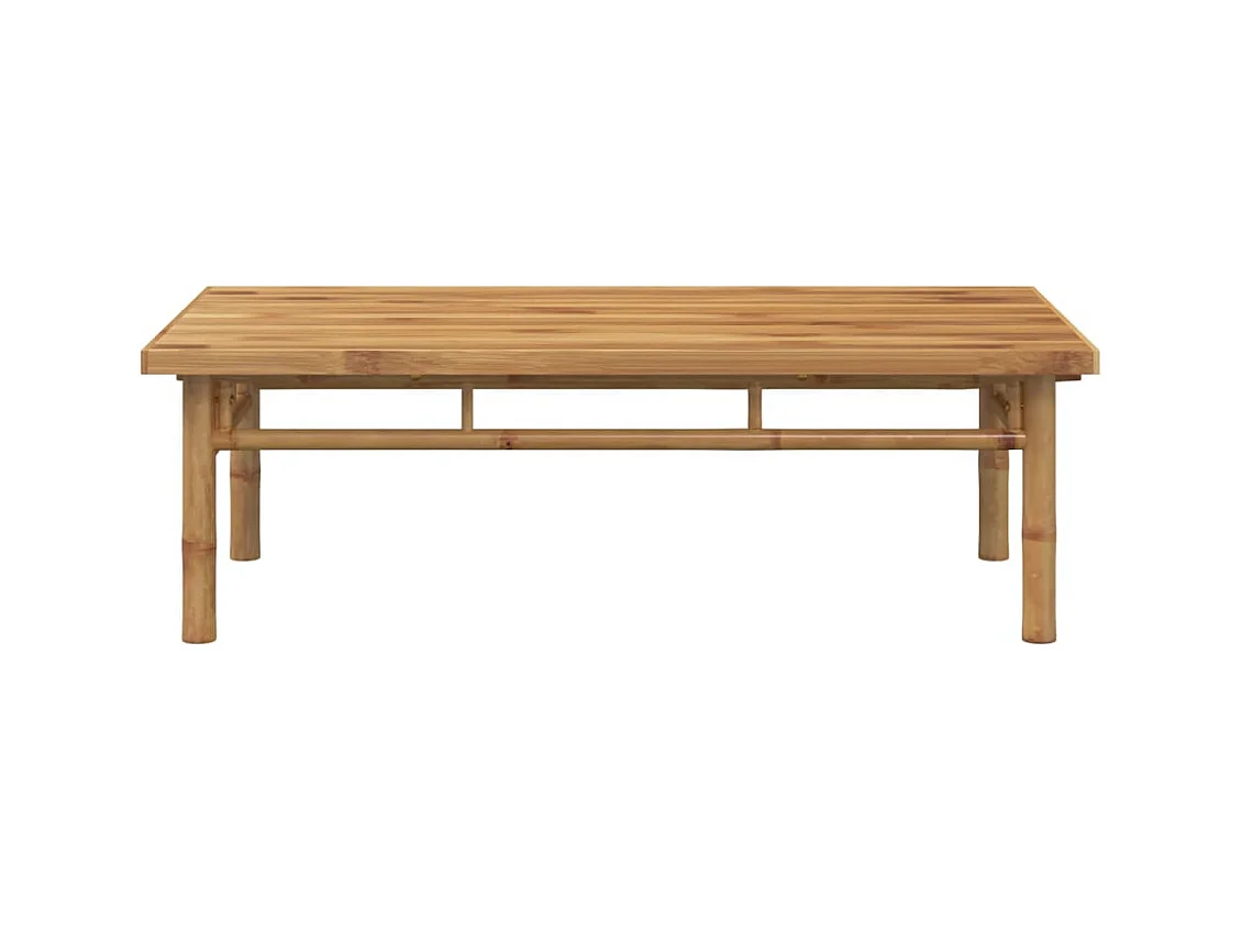 Table basse 110x55x35 cm bambou