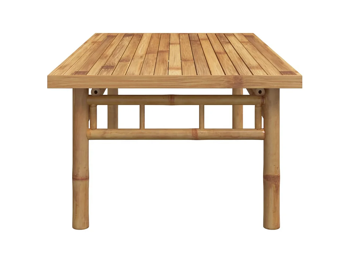 Table basse 110x55x35 cm bambou