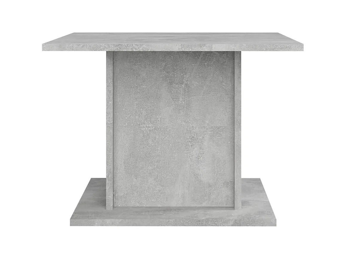 Betongrijze salontafel 55,5x55,5x40 cm bewerkt hout