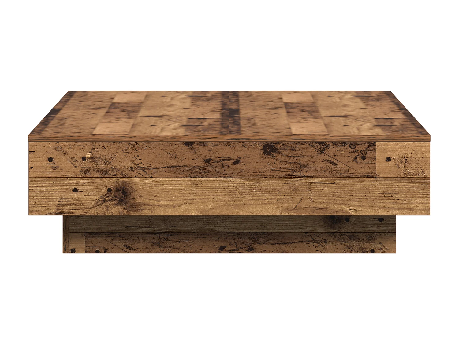 Salontafel Oud Hout Hergebruikt Hout 90 x 90 x 28 cm