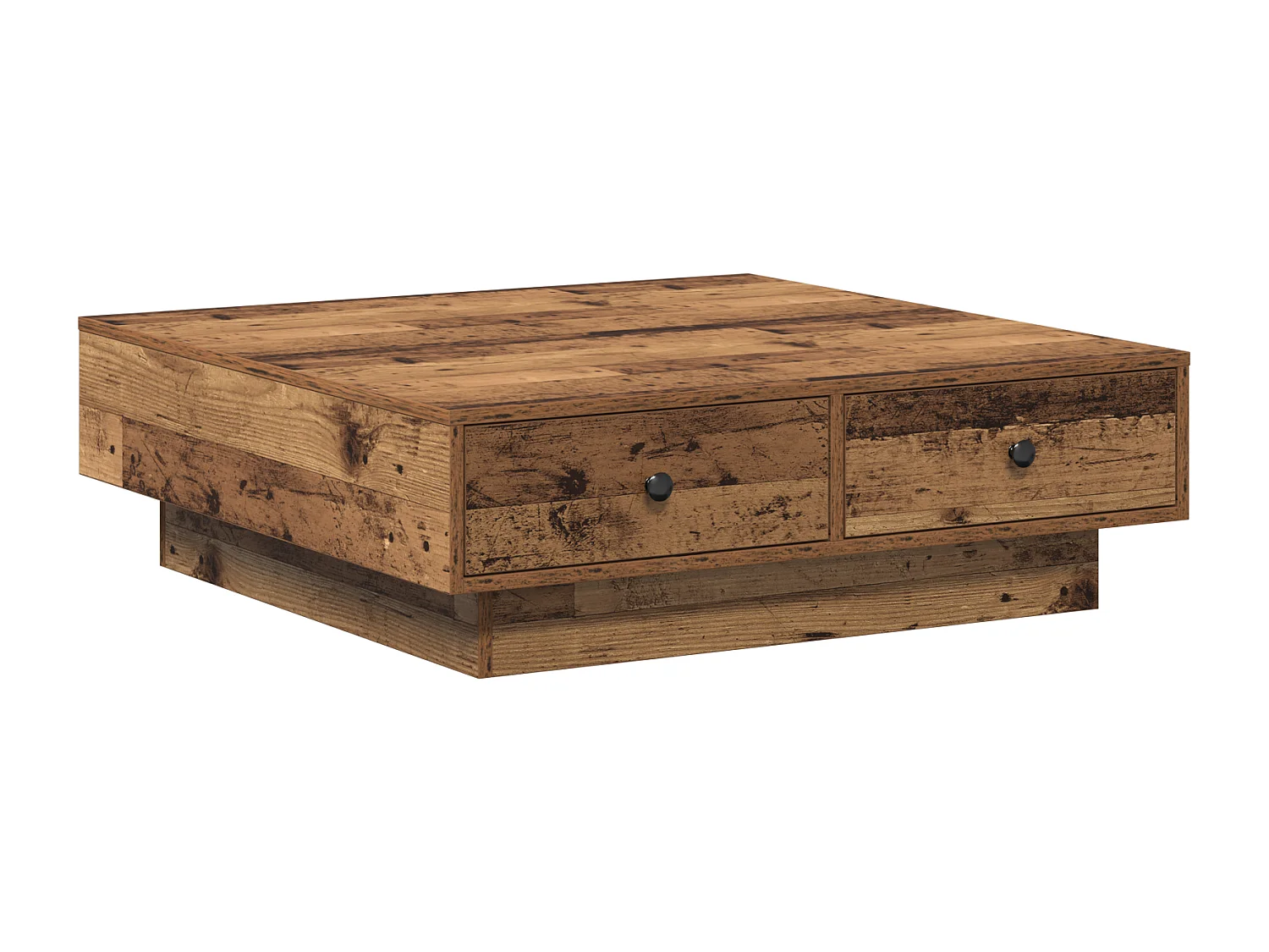 Salontafel Oud Hout Hergebruikt Hout 90 x 90 x 28 cm