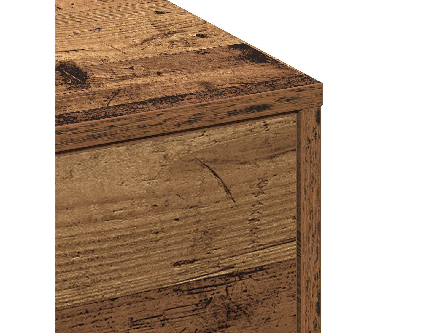 Salontafel Oud Hout Hergebruikt Hout 90 x 90 x 28 cm