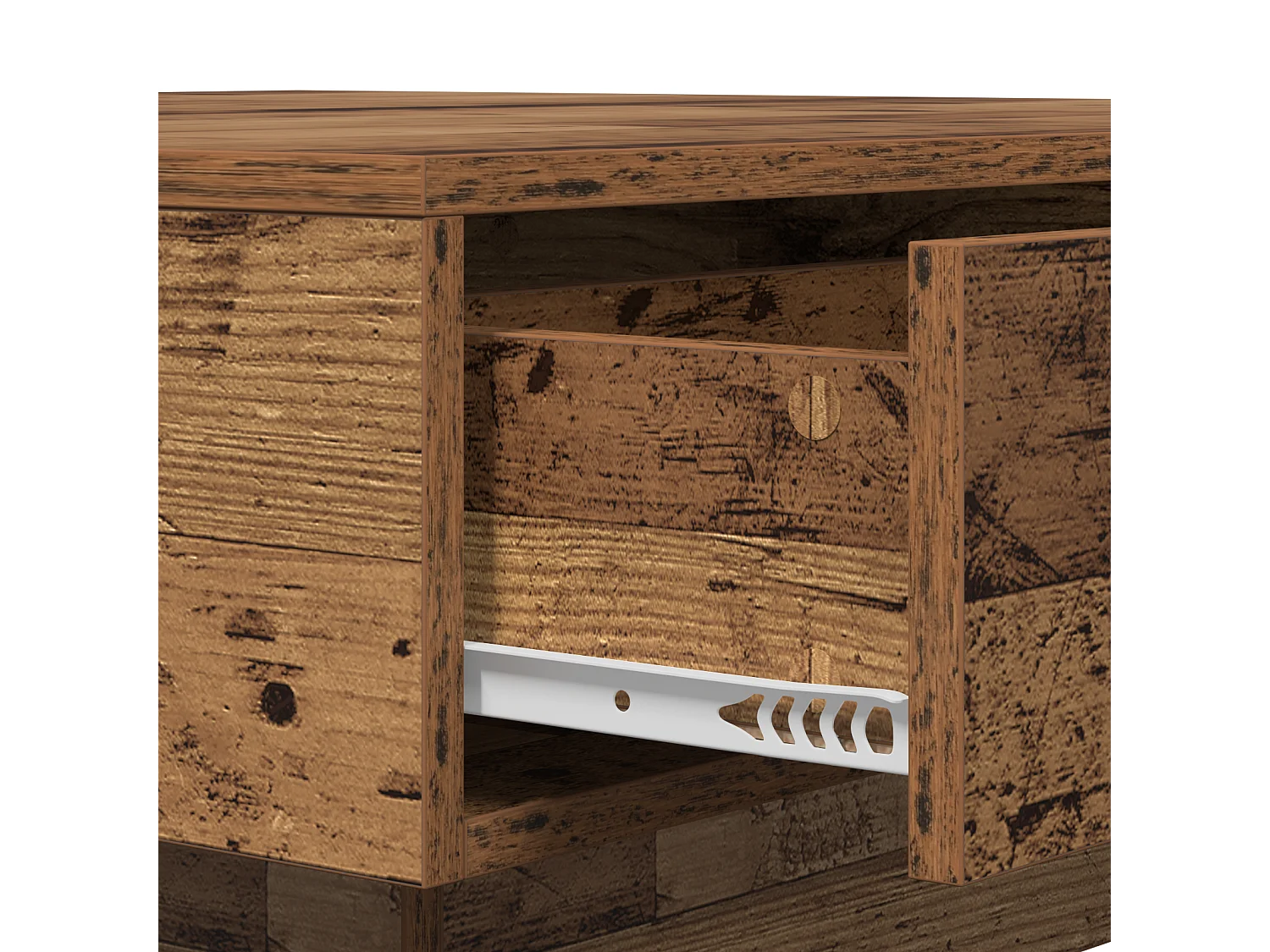 Salontafel Oud Hout Hergebruikt Hout 90 x 90 x 28 cm