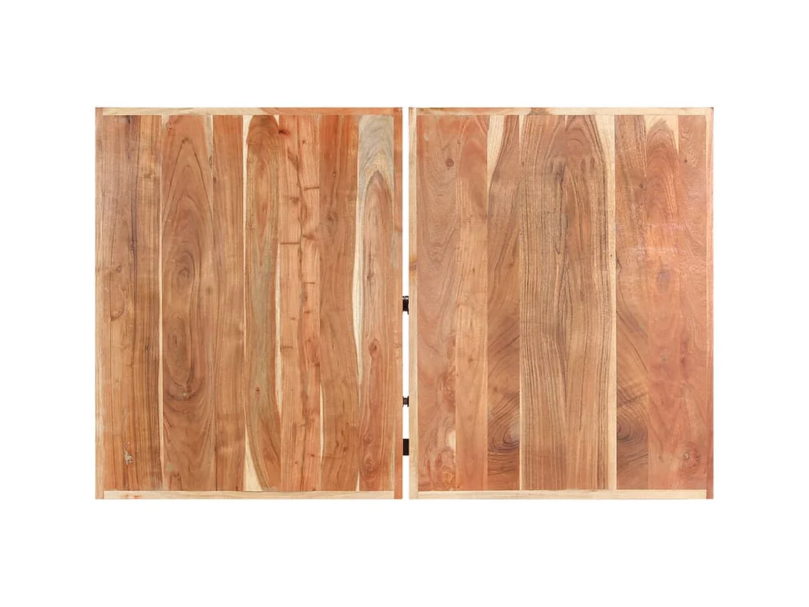 Couchtisch 142x90x42 cm Massives Akazienholz