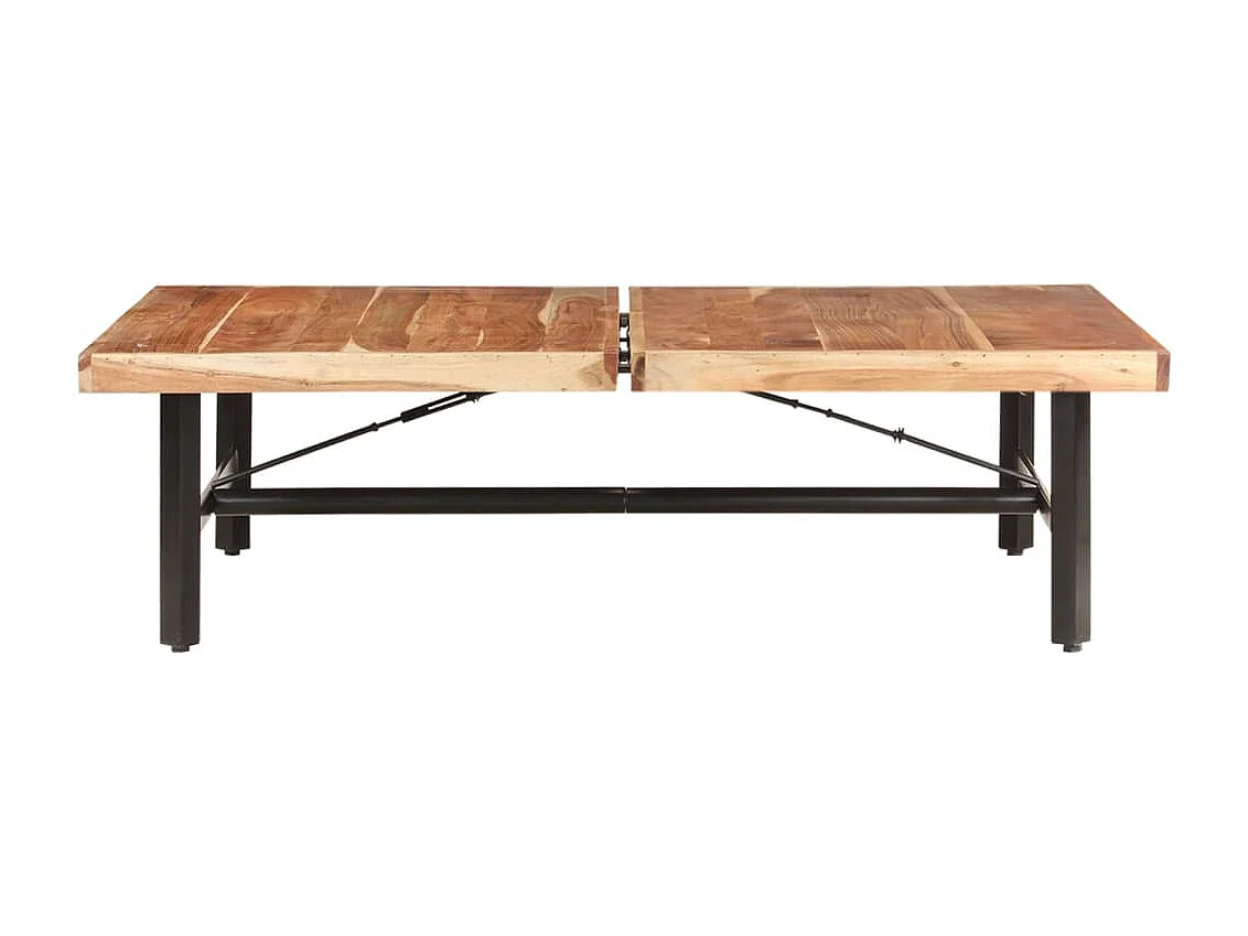 Table basse 142x90x42 cm Bois d'acacia massif