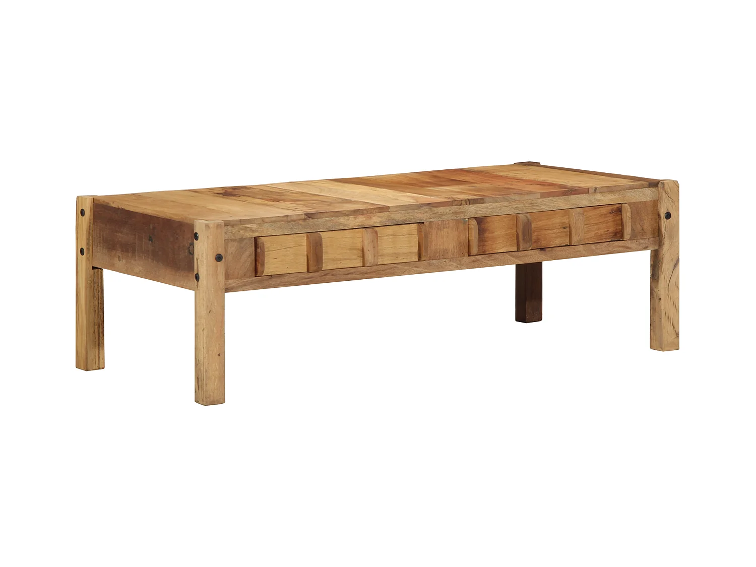 Table basse 110x55x35 cm Bois massif récupéré
