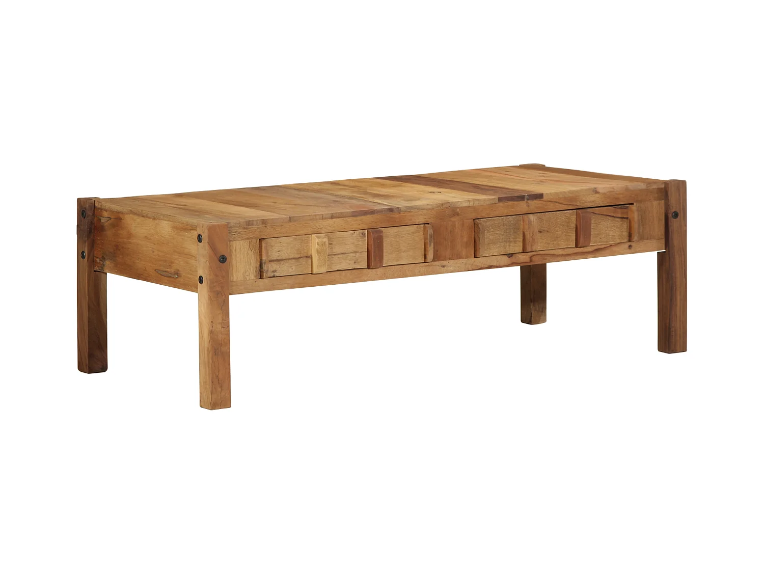 Table basse 110x55x35 cm Bois massif récupéré