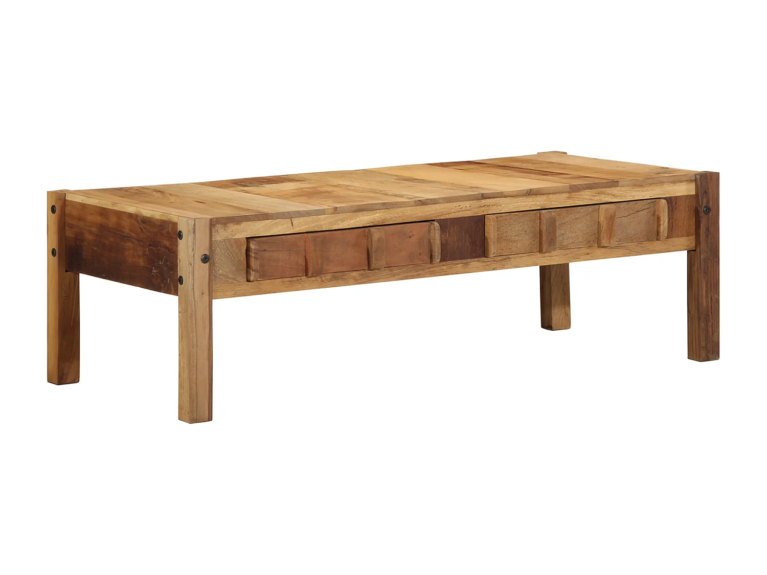 Table basse 110x55x35 cm Bois massif récupéré