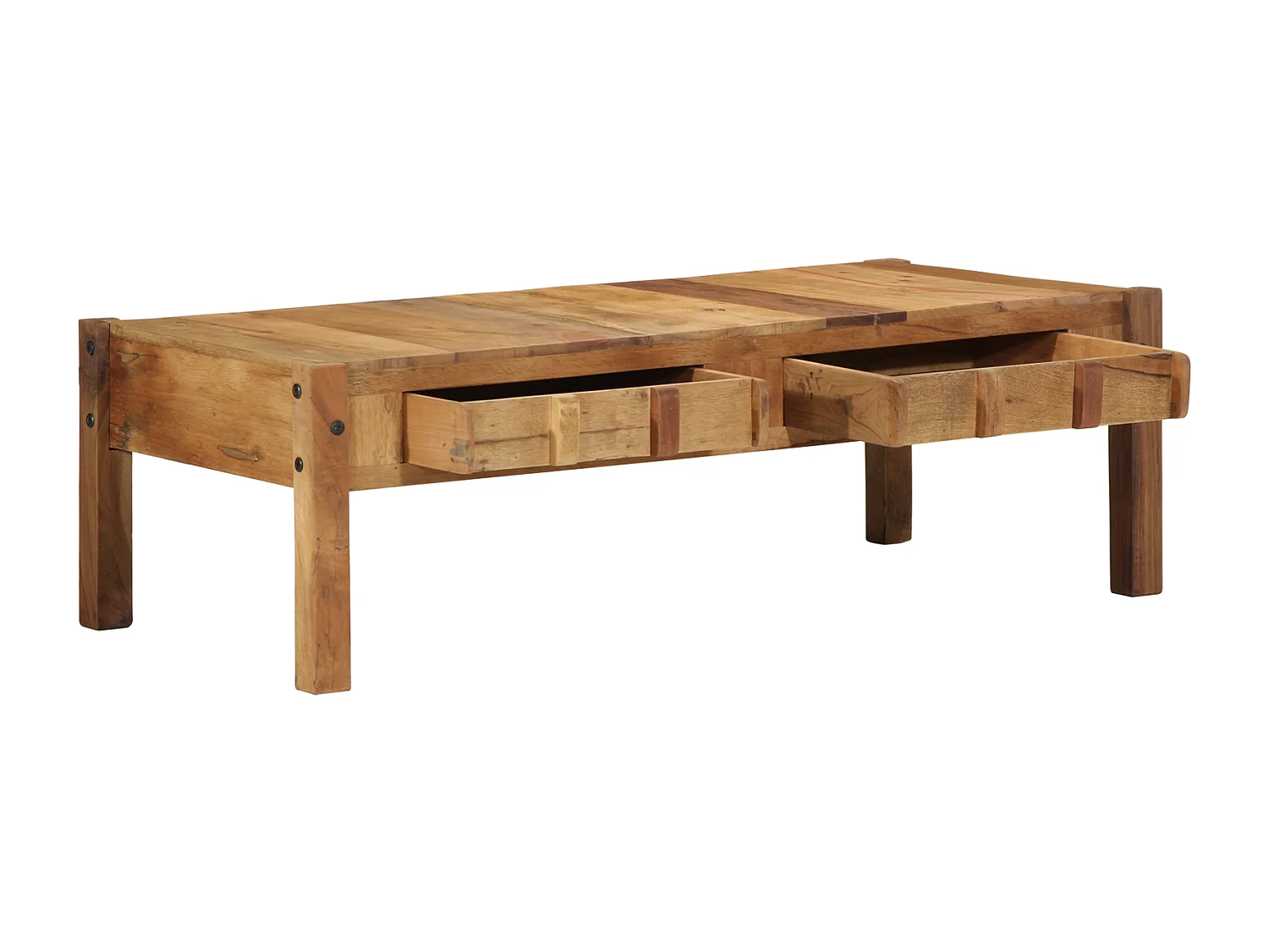 Table basse 110x55x35 cm Bois massif récupéré