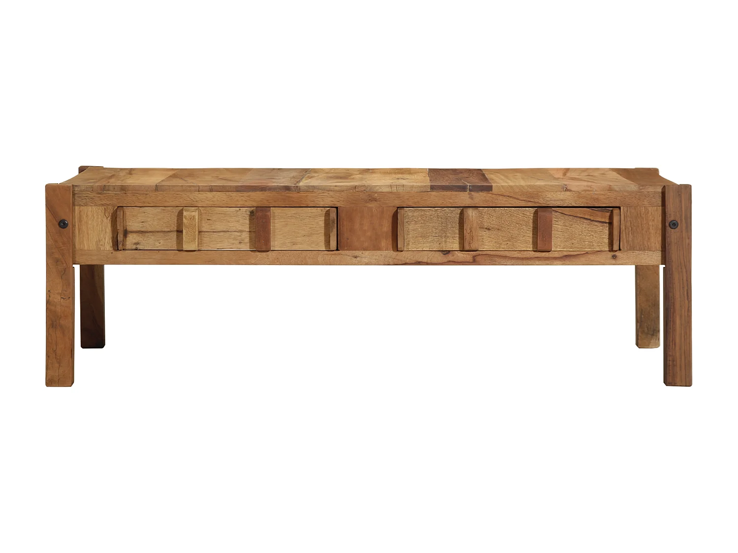 Table basse 110x55x35 cm Bois massif récupéré
