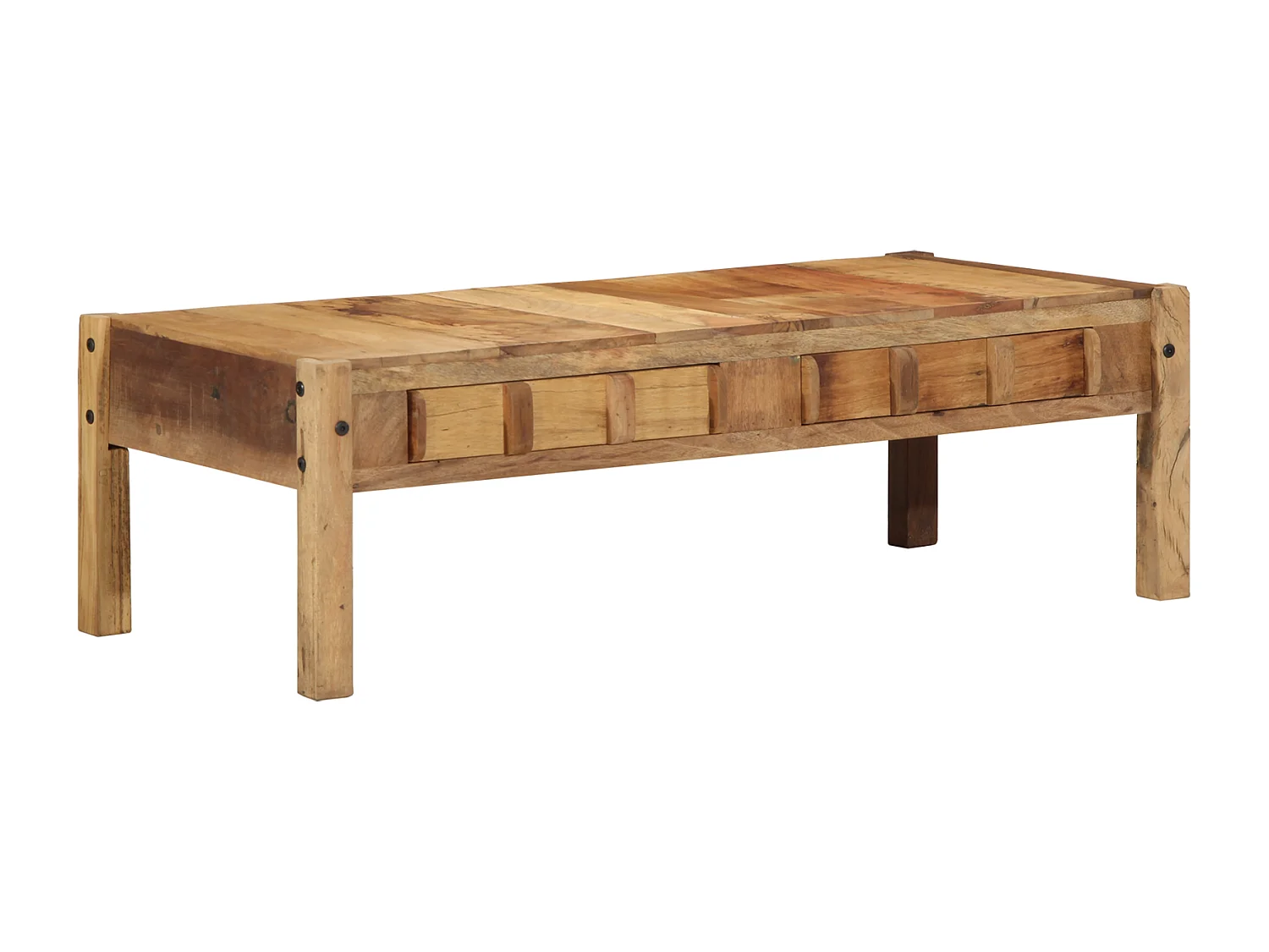 Table basse 110x55x35 cm Bois massif récupéré