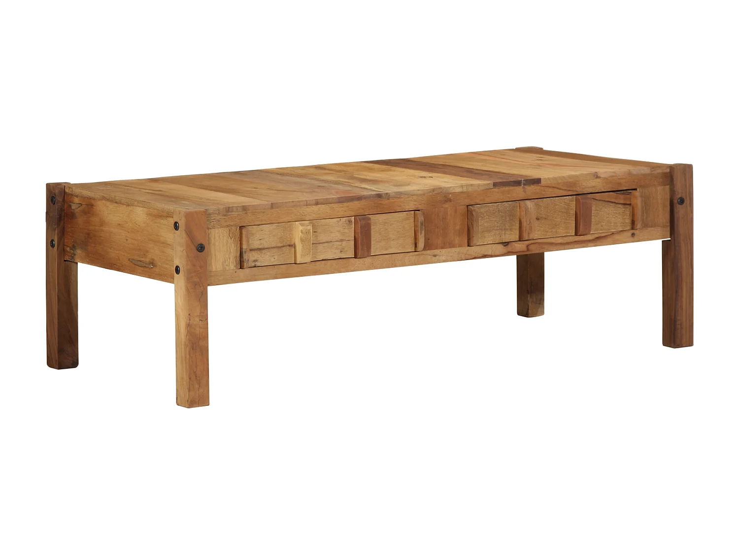 Table basse 110x55x35 cm Bois massif récupéré