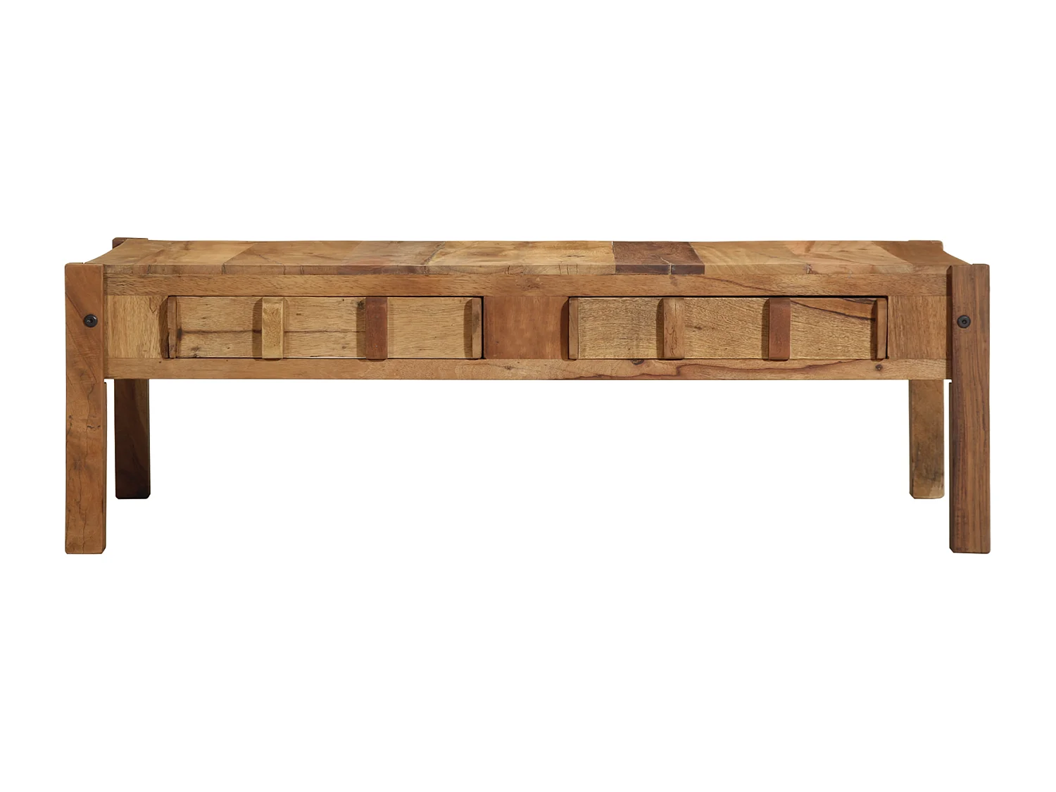 Table basse 110x55x35 cm Bois massif récupéré