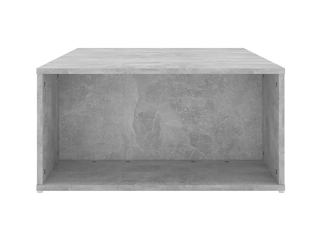 Table basse gris béton 90x67x33 cm bois d'ingénierie