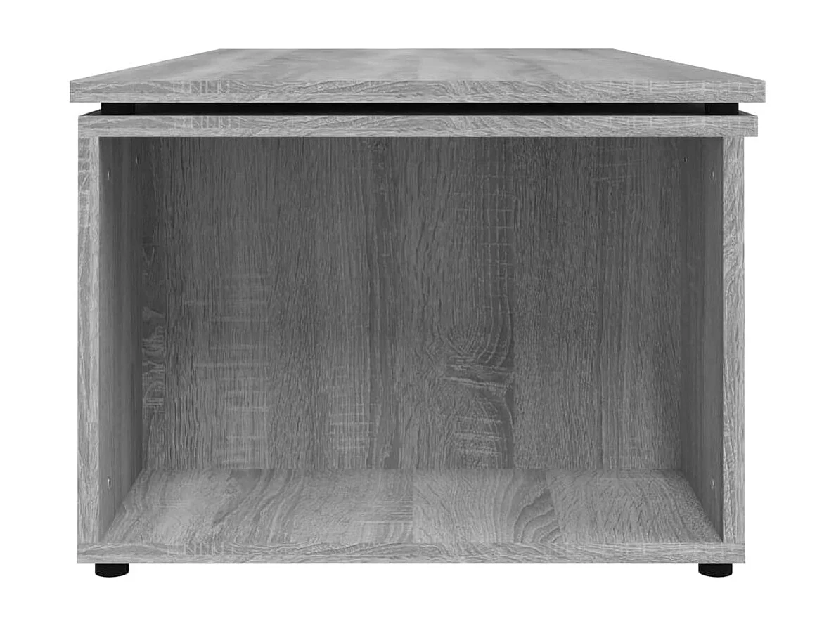 Sonoma salontafel grijs 150x50x35 cm Technisch hout