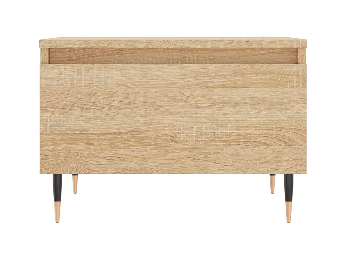 Tables basses 2 pcs chêne sonoma 50x46x35 cm bois d'ingénierie