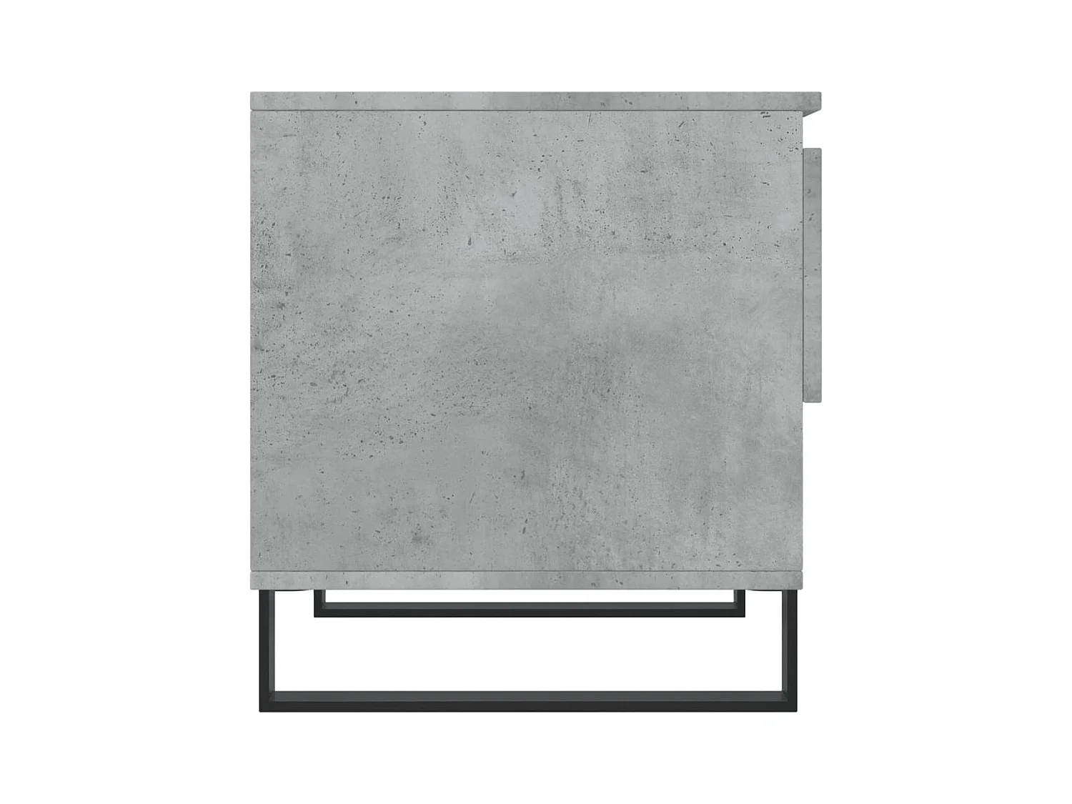 Salontafels 2 stuks betongrijs 50x46x50 cm bewerkt hout