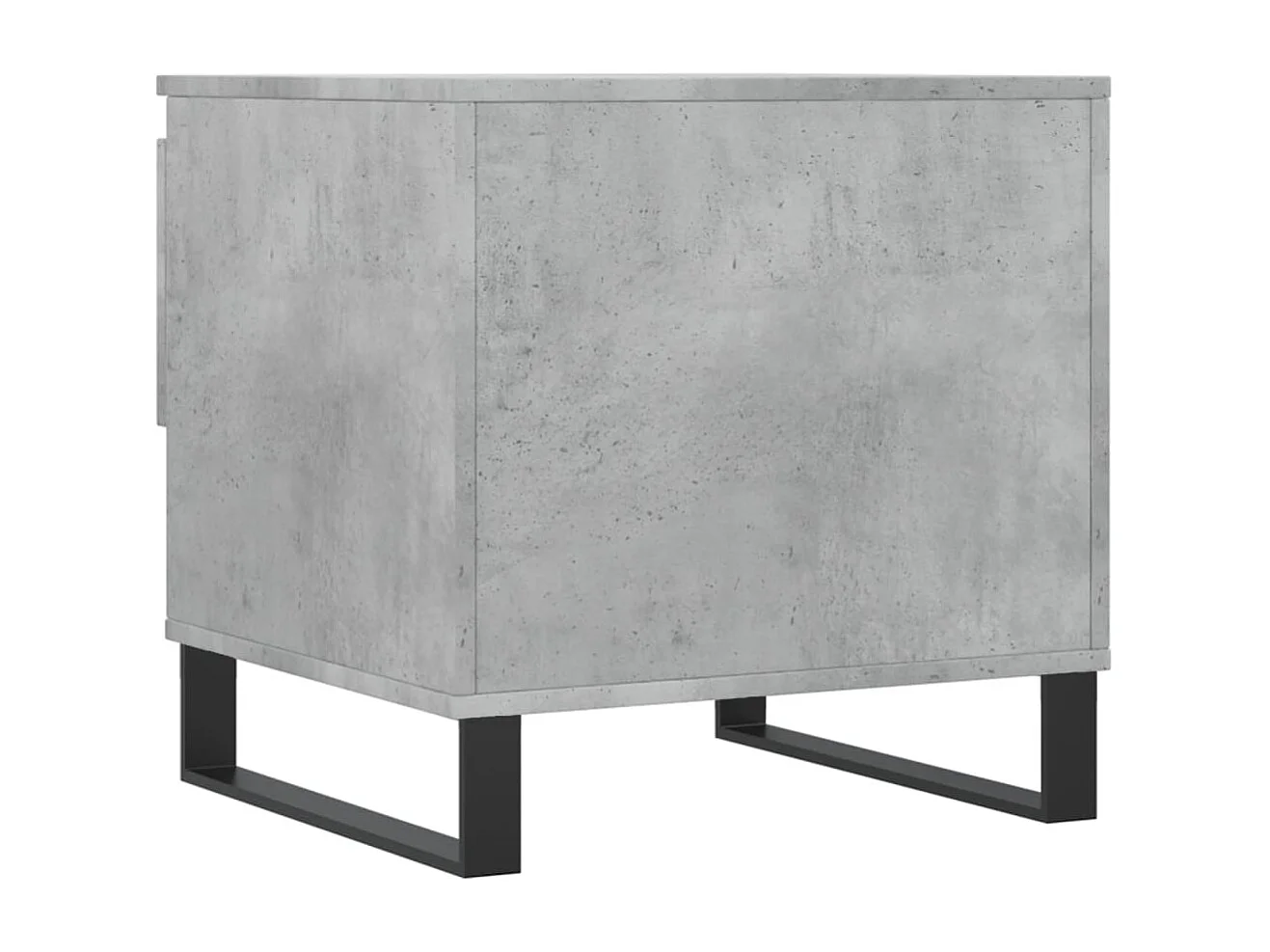 Tables basses 2 pcs gris béton 50x46x50 cm bois d'ingénierie