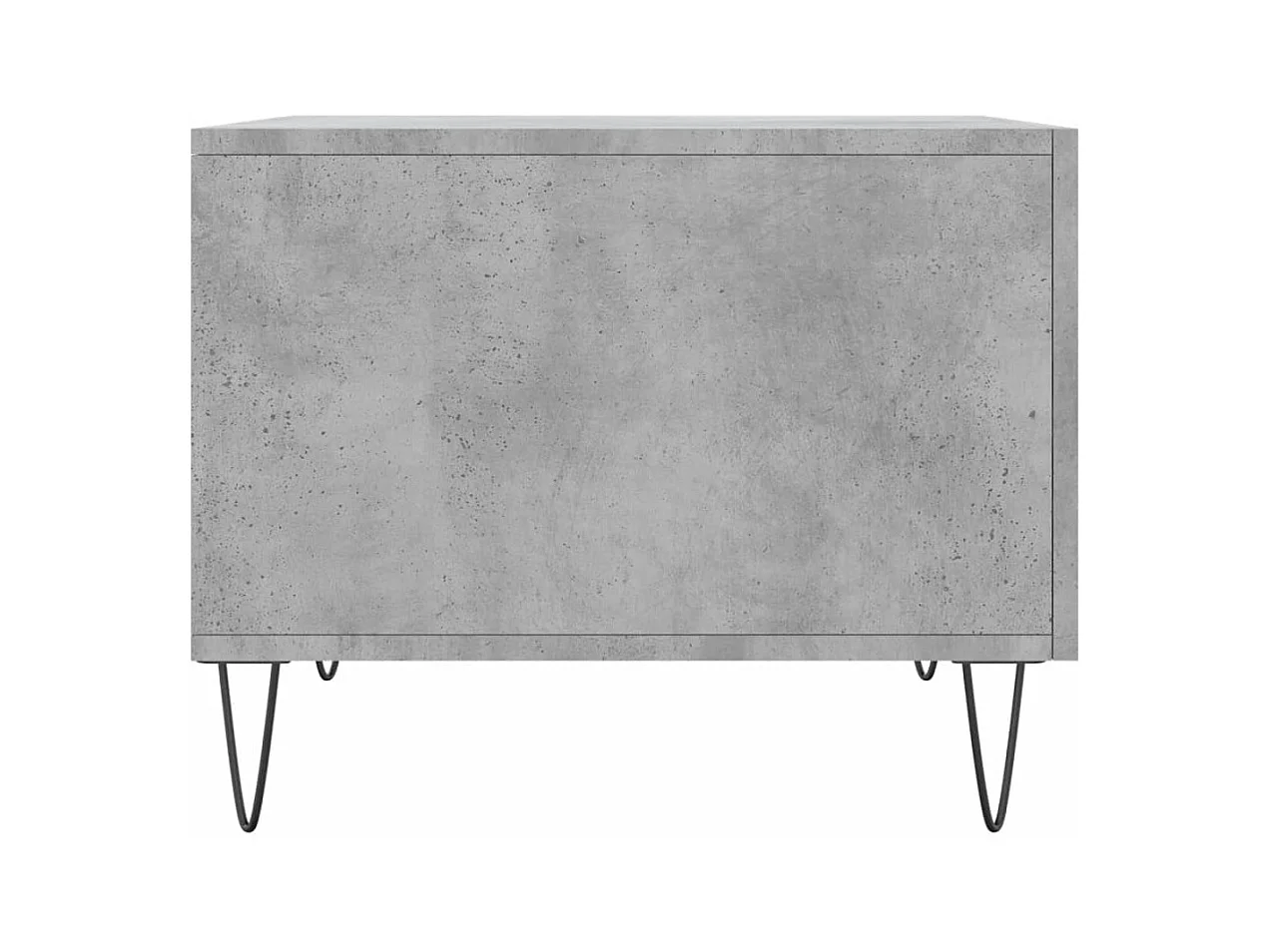 Salontafels 2 stuks betongrijs 50x50x40 cm bewerkt hout