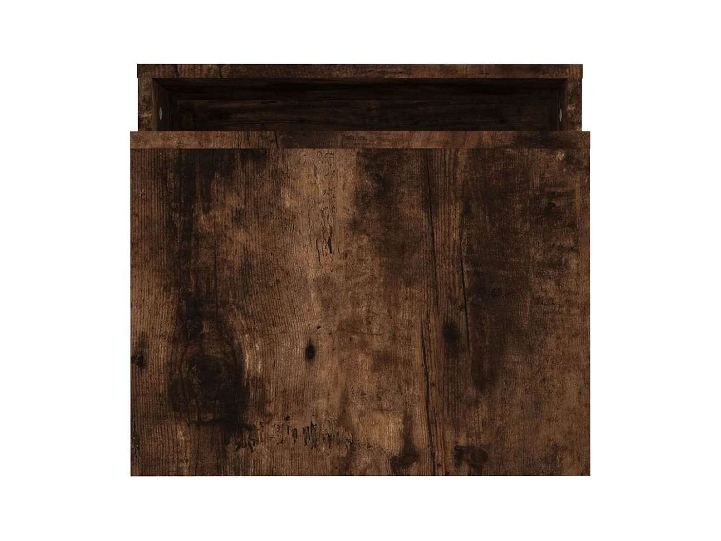 Ensemble table basse Chêne fumé 100x48x40 cm Bois d'ingénierie