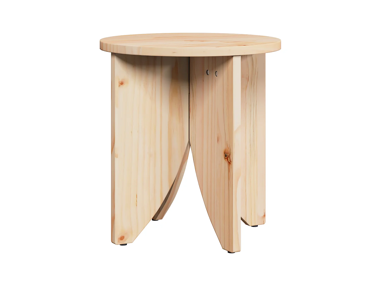 Table basse 2 pcs Naturel 41,5 x 41,5 x 44 cm