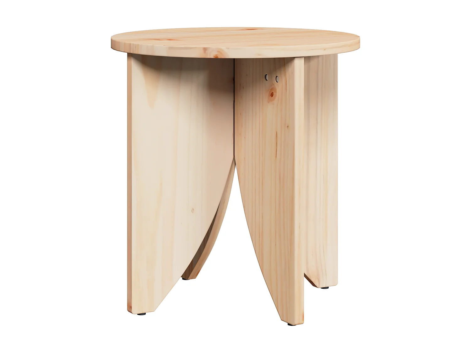 Table basse 2 pcs Naturel 41,5 x 41,5 x 44 cm