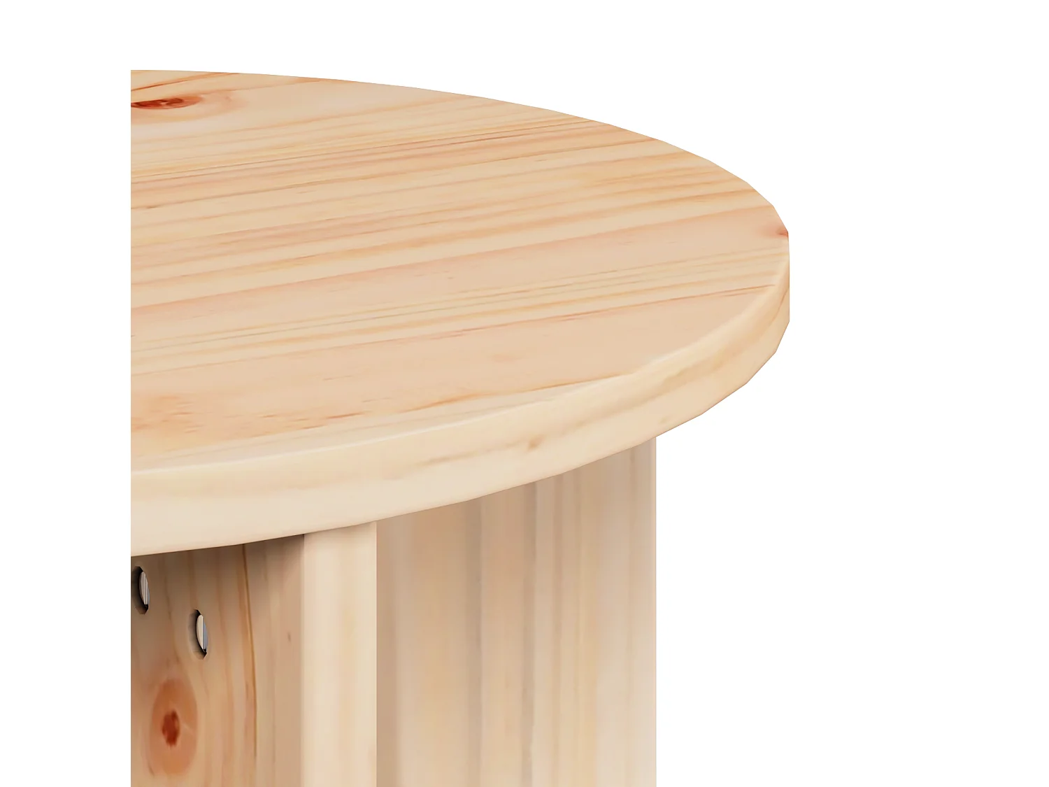 Table basse 2 pcs Naturel 41,5 x 41,5 x 44 cm