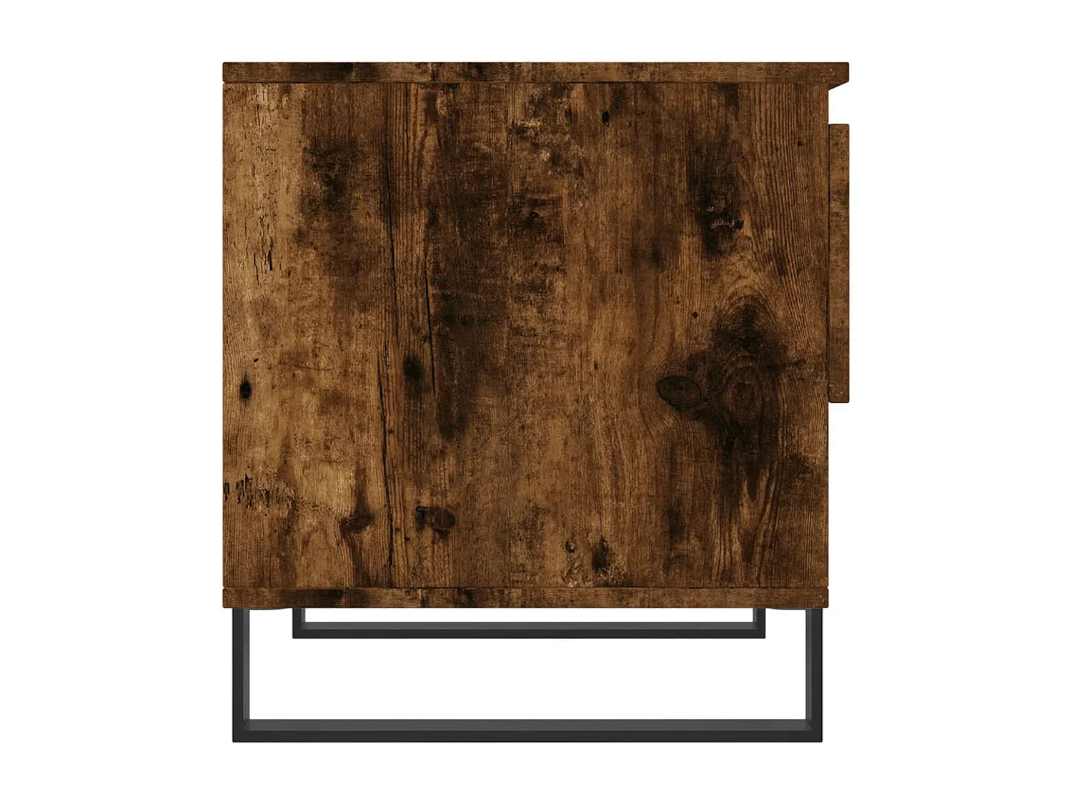 Salontafels 2 stuks gerookt eiken 50x46x50 cm bewerkt hout