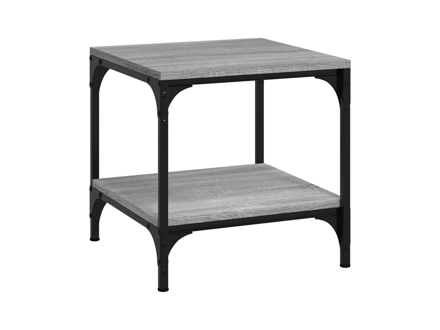 Tables d'appoint 2pcs Sonoma gris 40x40x40 cm Bois d'ingénierie